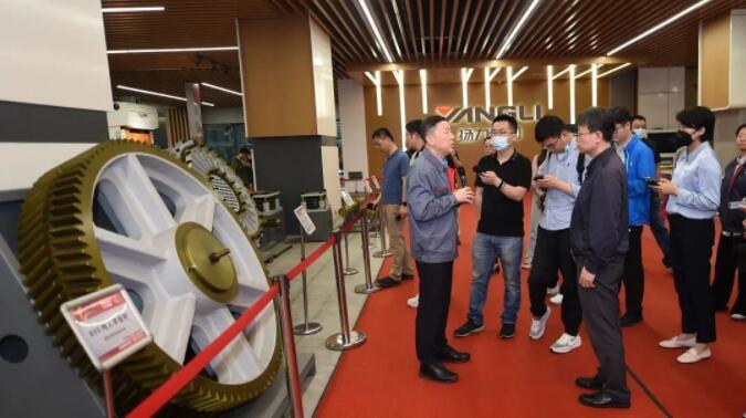 高質(zhì)量發(fā)展調(diào)研行”采訪團(tuán)走進(jìn)揚(yáng)力，央媒省媒共同聚焦！