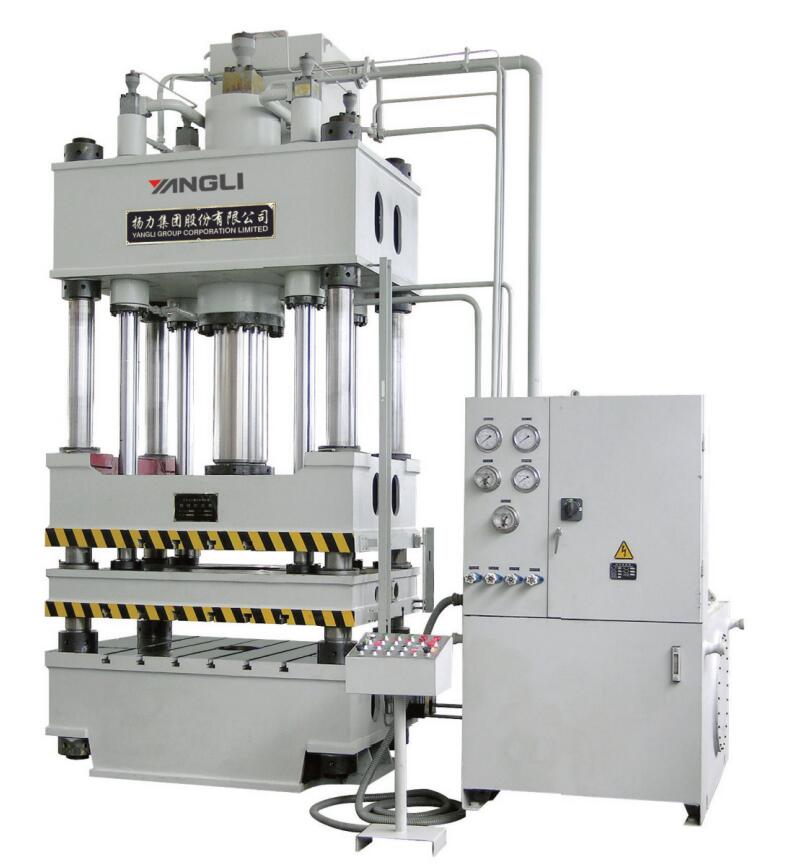 YL28系列四柱雙動(dòng)薄板拉伸液壓機(jī)